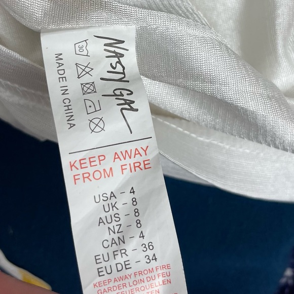 Nasty Gal You’re My Main Squeeze Lemon Mini Dress Size 4 - Picture 7 of 8